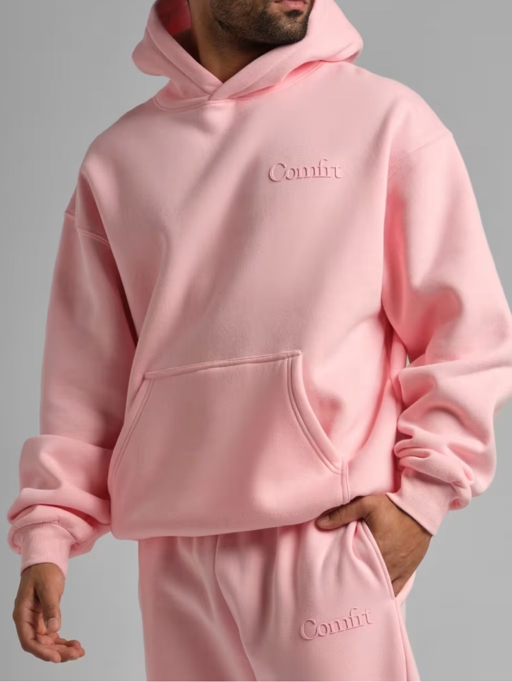 COMFRT Minimalist Hoodie XL Petal - Picture 2 of 9